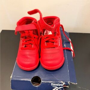 Reebok Kids Bright Red Sneakers